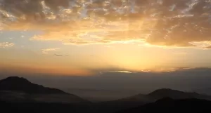 Chail tour sun set view point