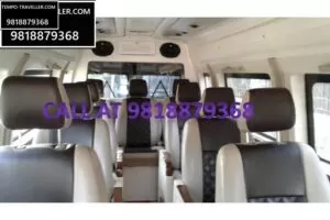 Luxury 9 Seater tempo traveller