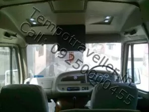 tempo traveller seats